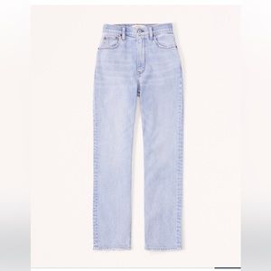 Abercrombie & Fitch Ultra High Rise Ankle Straight Jeans - Tall, Curve Love